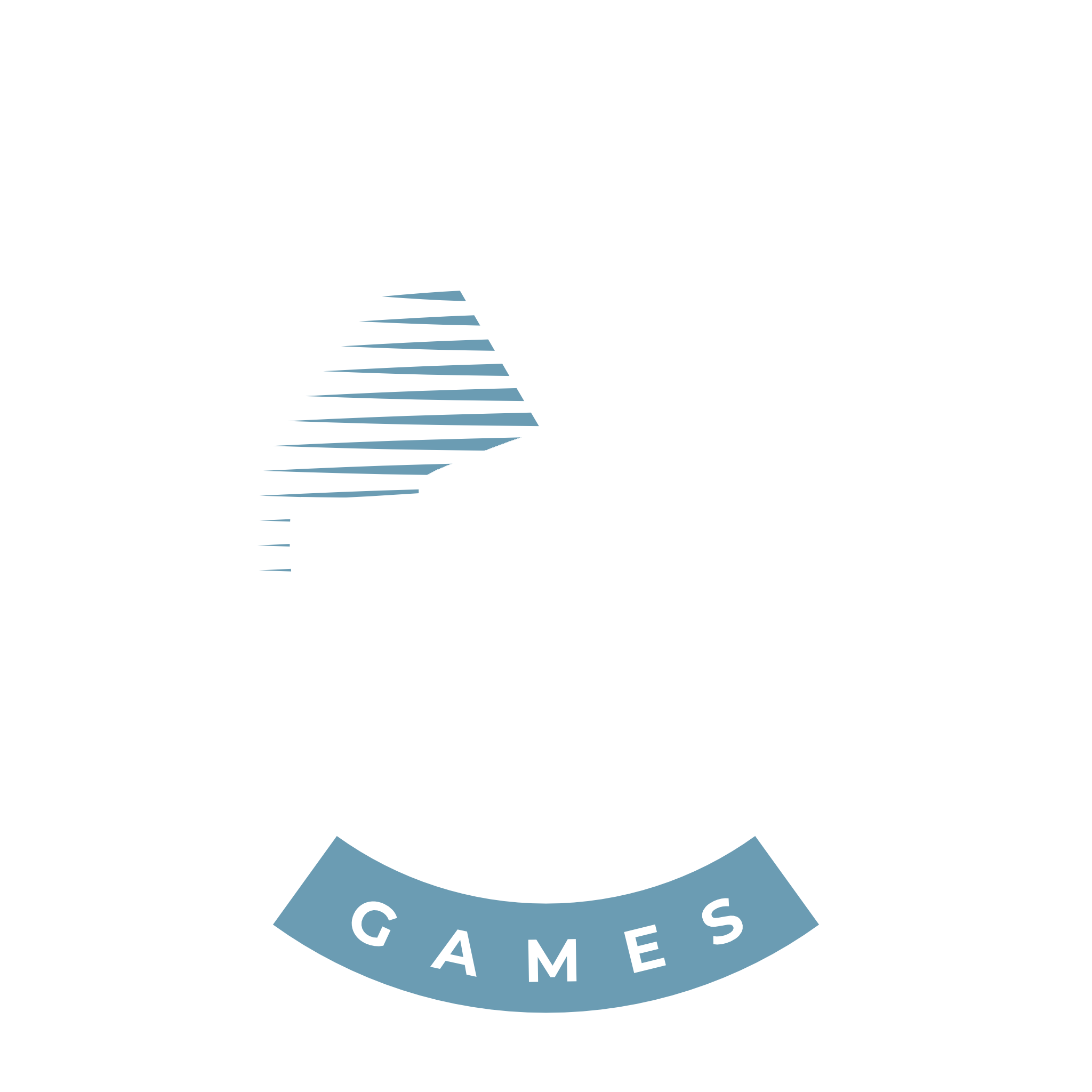 Logo with a windmill and the text 'Chasing Windmills Games' in a circular arrangement.